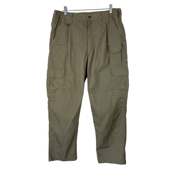 5.11 Tactical Series Cargo Pants Mens 34 X 30 Tan Utility Outdoors Military - Picture 1 of 10